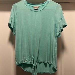 Wonderly Front Tie Tee